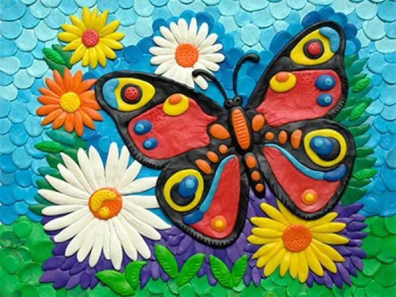 Пластилинография — лепим вместе plastilinografia01